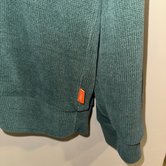 Negative Space Men's Teal Long Sleeve - Picture 2 of 5